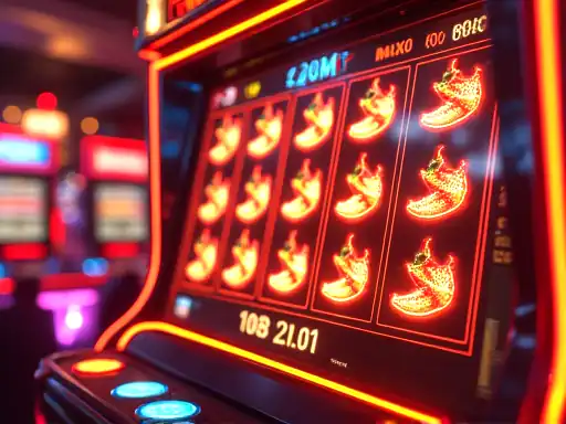 Chilli Heat Megaways pokie artwork at Ozwin Casino